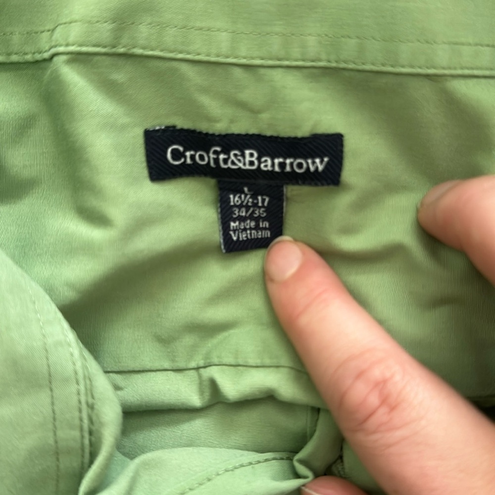 Mint Green Dress Shirt